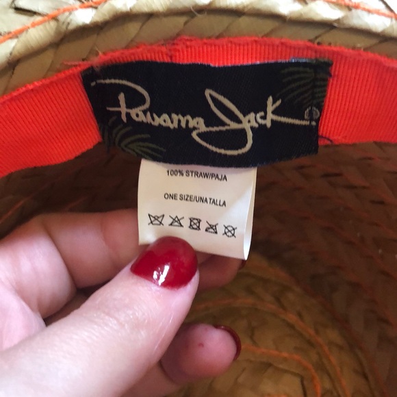 Panama Jack Straw Hat. - Picture 3 of 3